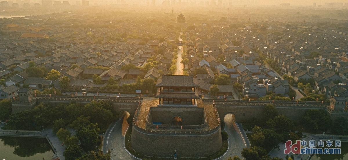 A scenic view of Liaocheng Jiaochangpu Yizhi