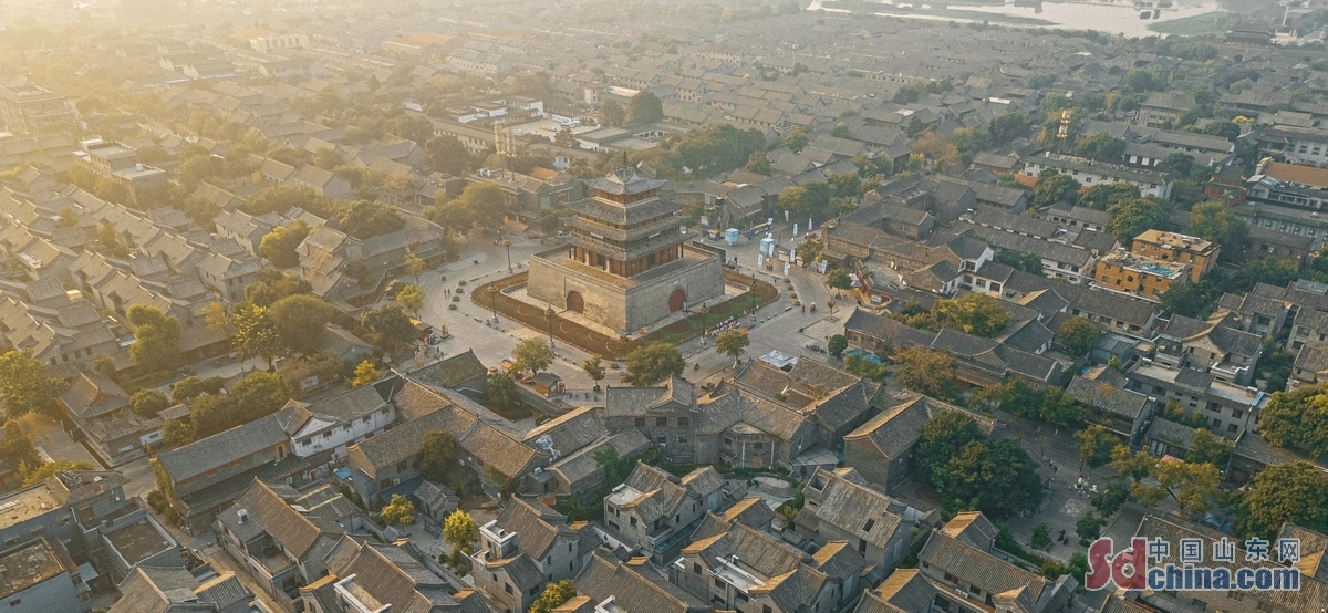 A scenic view of Liaocheng Jiaochangpu Yizhi