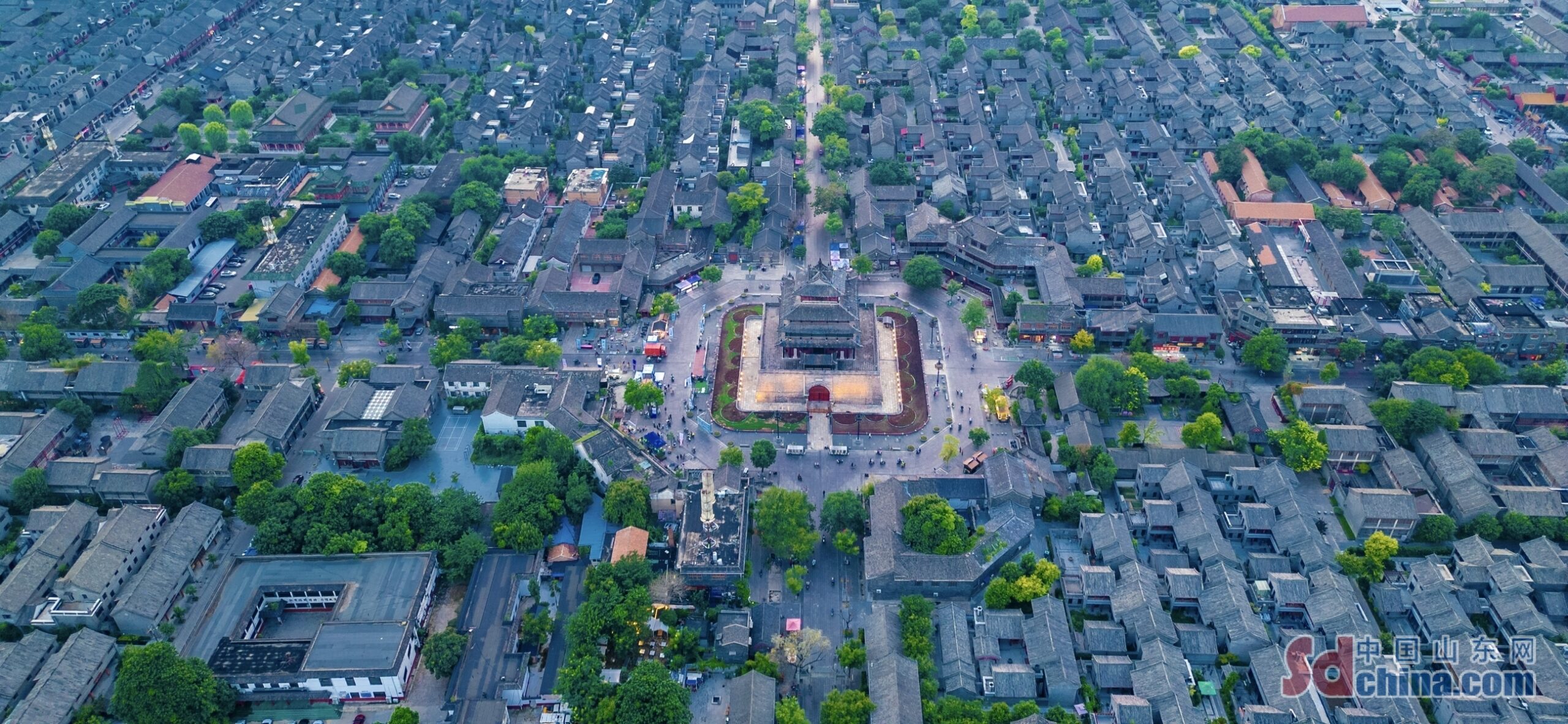A scenic view of Liaocheng Jiaochangpu Yizhi