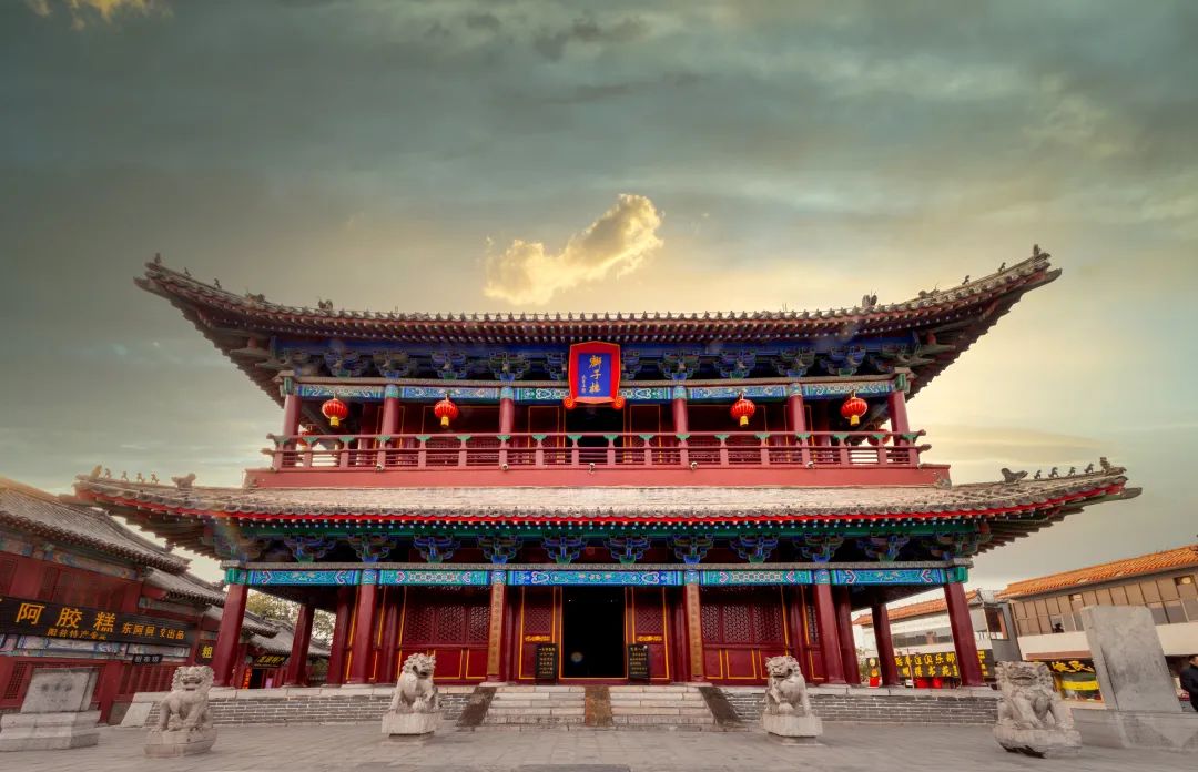 A scenic view of Liaocheng Jingyanggang Yizhi