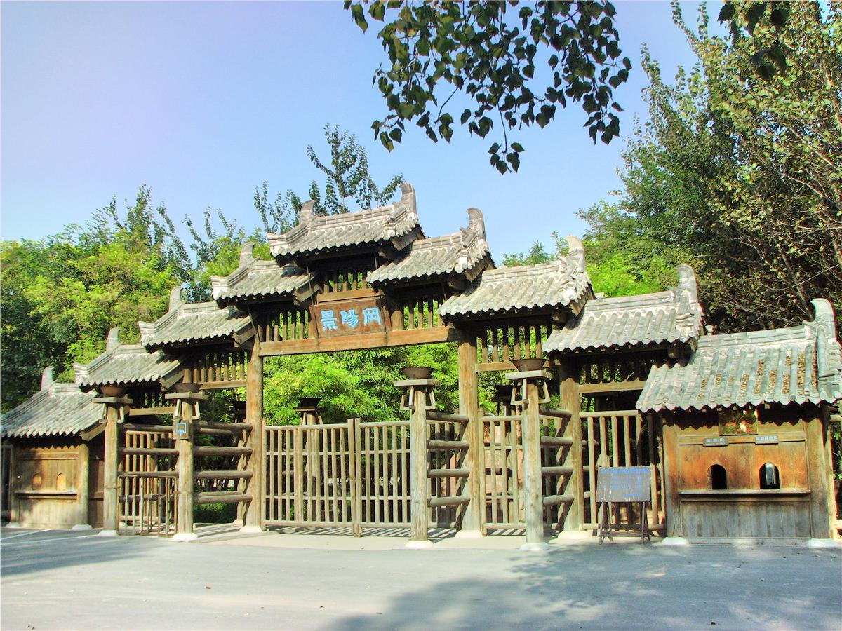 A scenic view of Liaocheng Jingyanggang Yizhi
