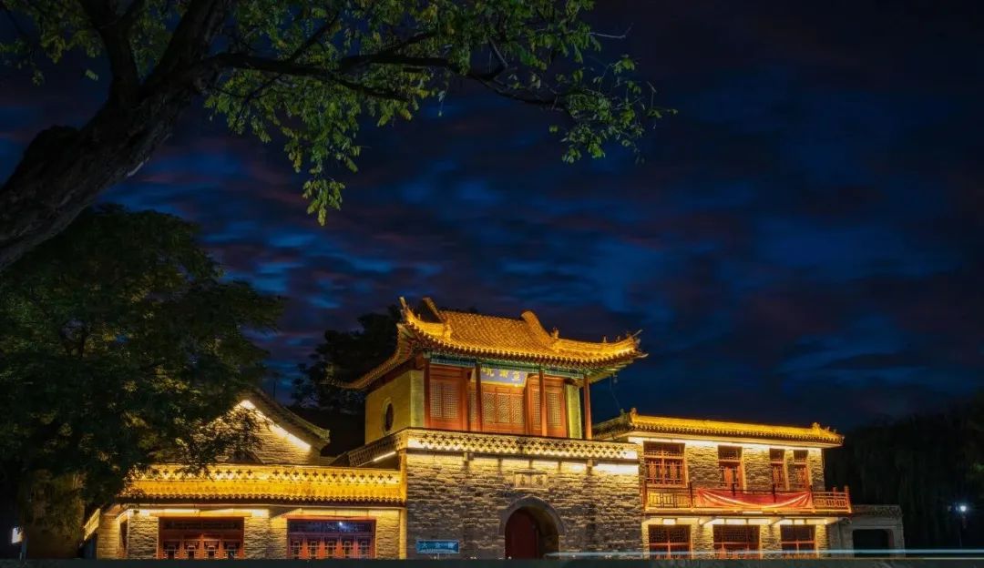 A scenic view of Liaocheng Linqing Yunhe Chaoguan