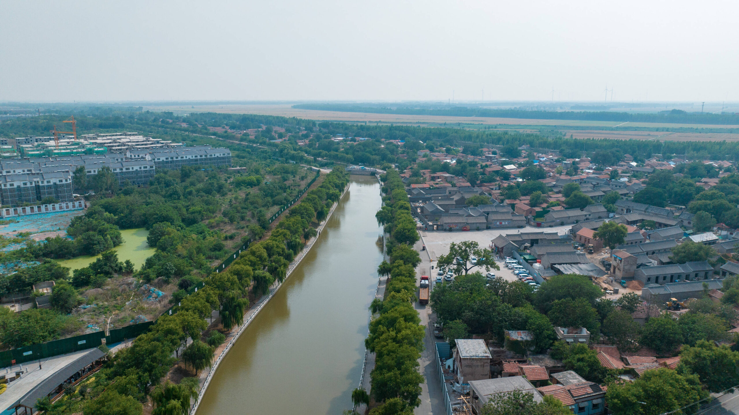 A scenic view of Liaocheng Linqing Yunhe Chaoguan