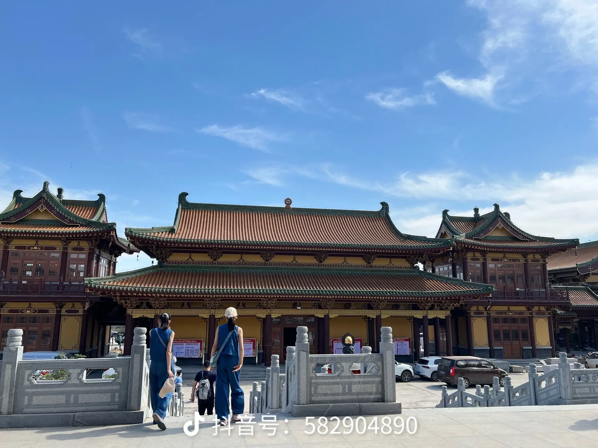 A scenic view of Liaocheng Longxingsi Tieta