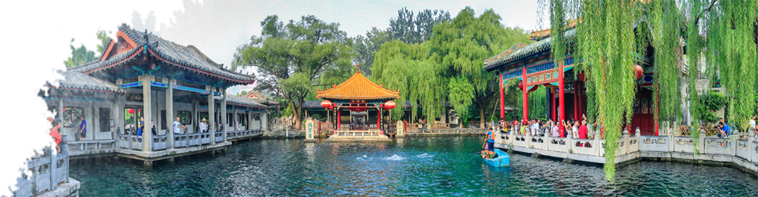 A scenic view of Liaocheng Tuqiao Zha Yizhi