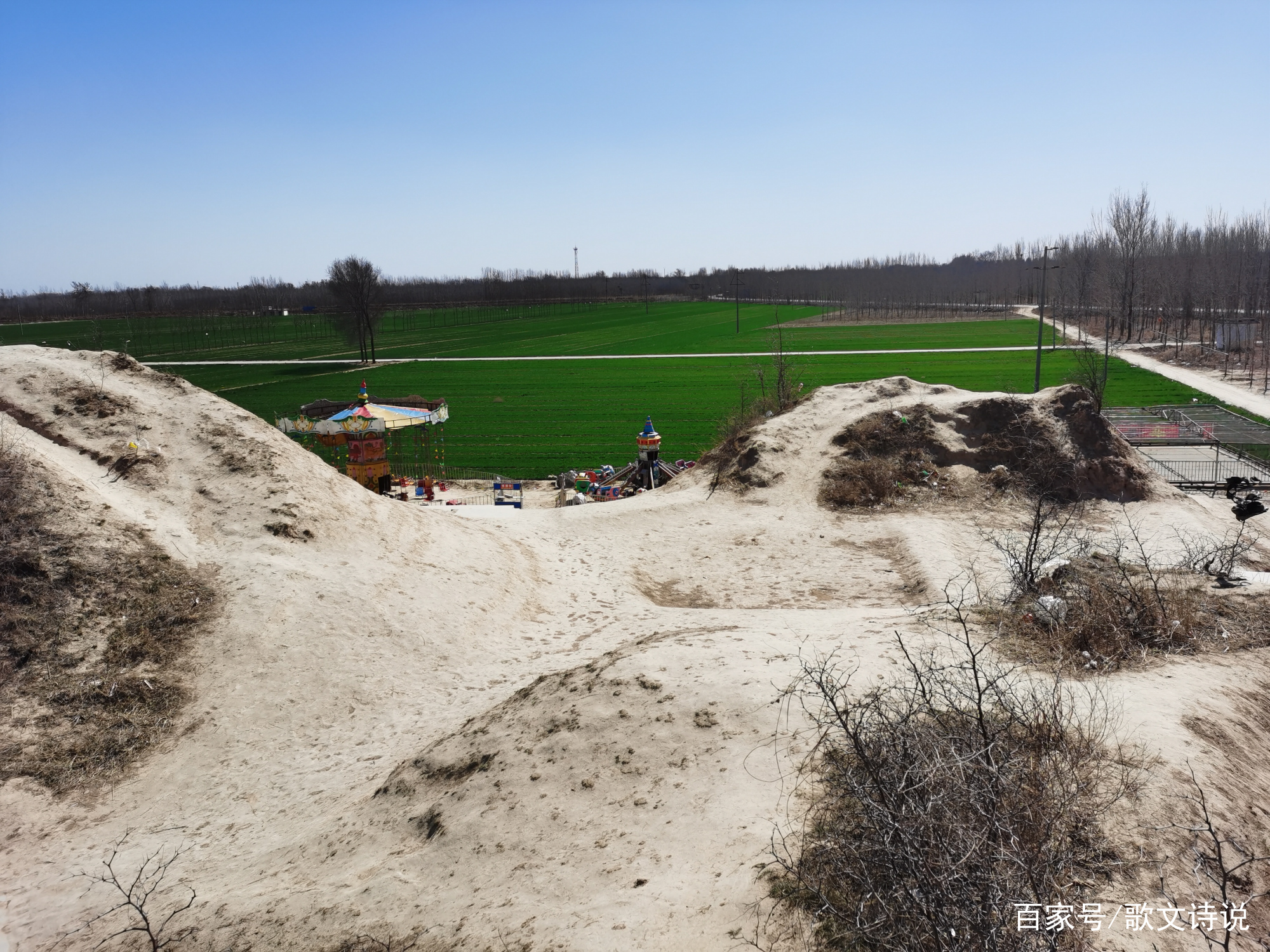 A scenic view of Liaocheng Xiaocheng Yizhi