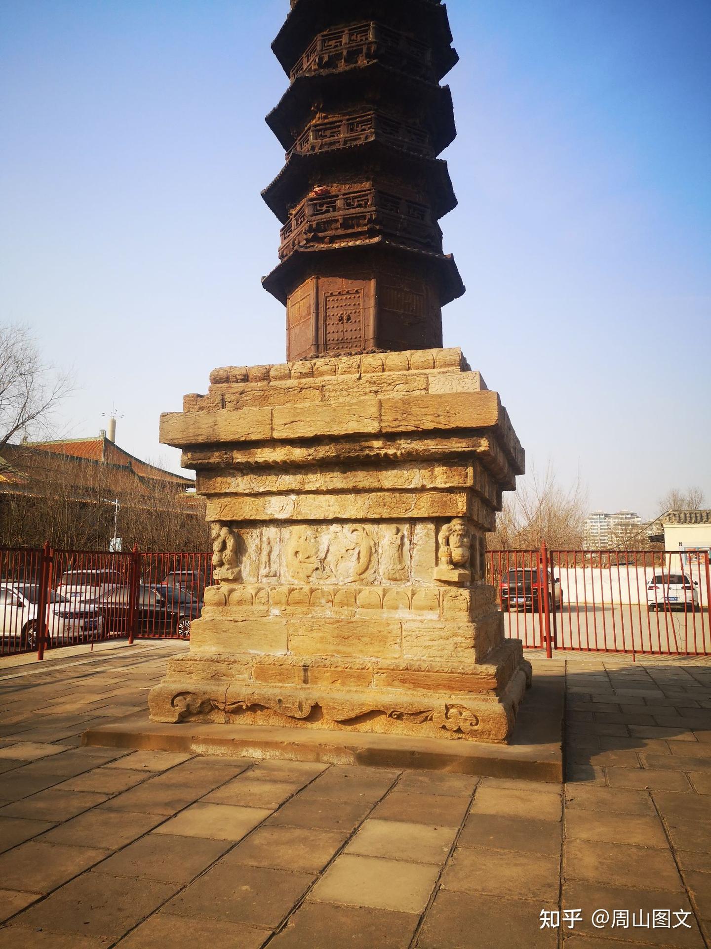 A scenic view of Liaocheng Xingguo Si Ta