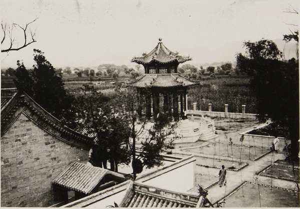 A scenic view of Liaocheng Xingguo Si Ta