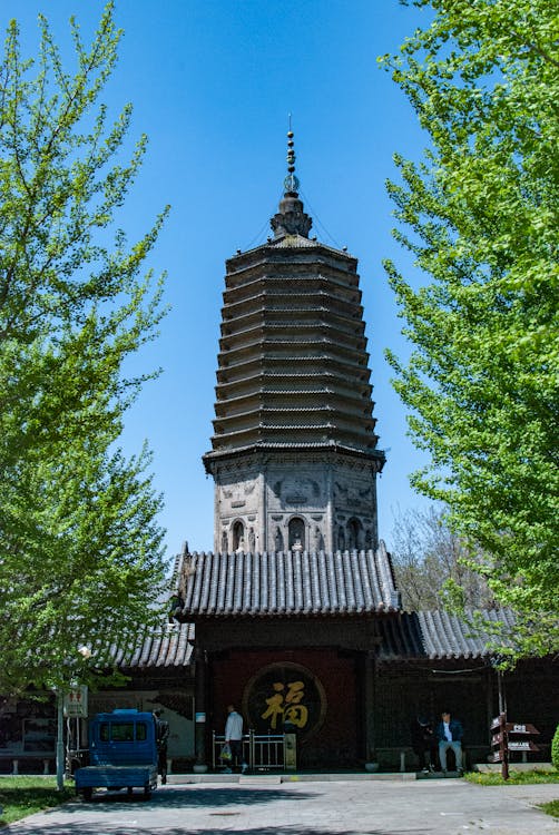 A scenic view of Liaoyang Baita