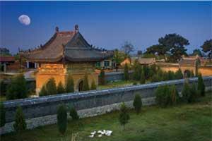 A scenic view of Liaoyang Dongjingling