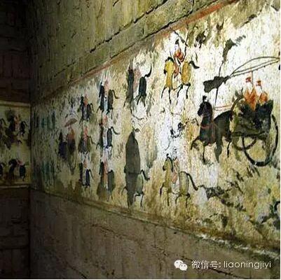A scenic view of Liaoyang Miaopu Hanmuqun