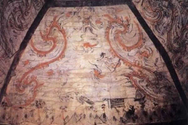 A scenic view of Liaoyang Miaopu Hanmuqun