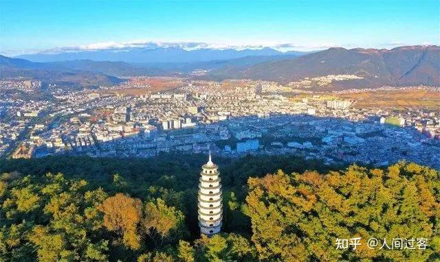 A scenic view of Lincang Mengwangta Ji Xibeita