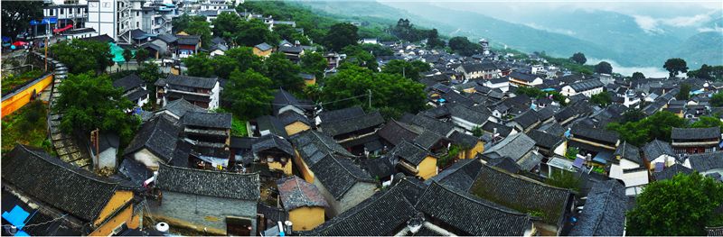 A scenic view of Lincang Shifodong Yizhi