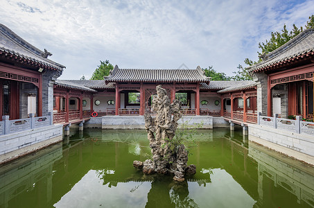A scenic view of Linfen Dabei Yuan