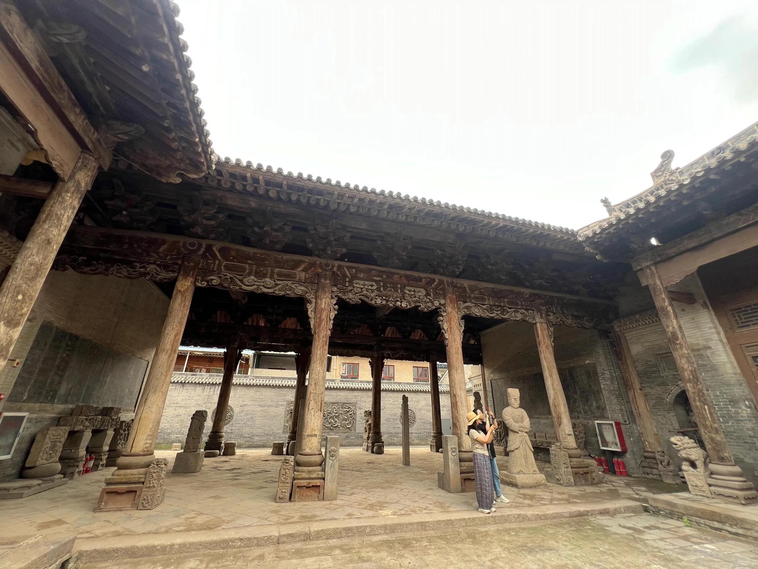A scenic view of Linfen Dabei Yuan