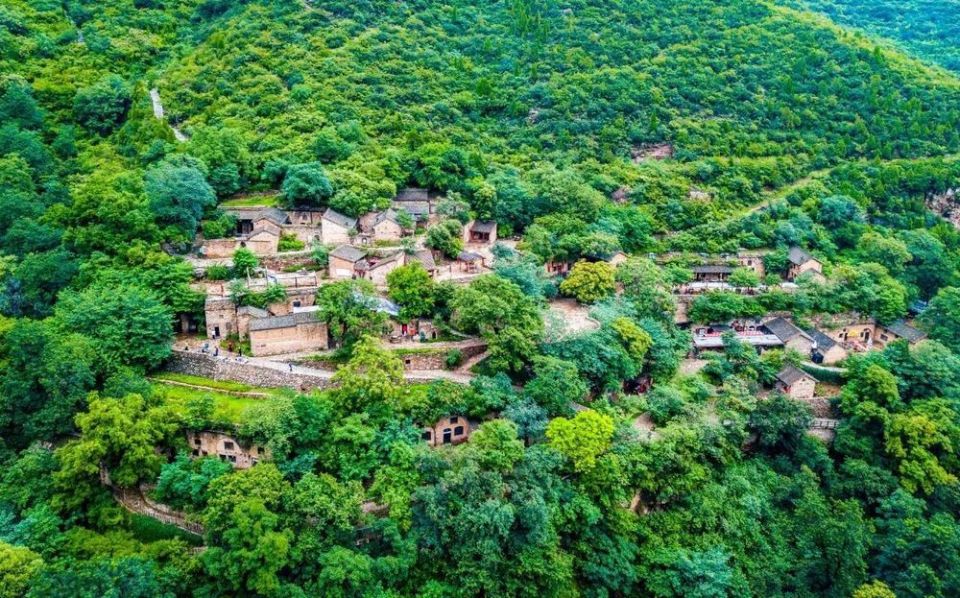 A scenic view of Linfen Dahekou Site