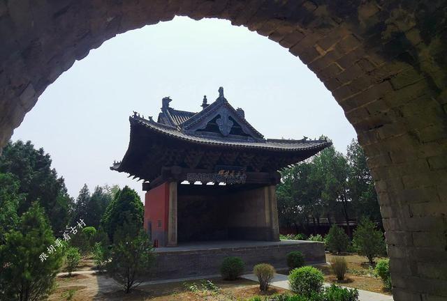 A scenic view of Linfen Dongyang Houtu Temple