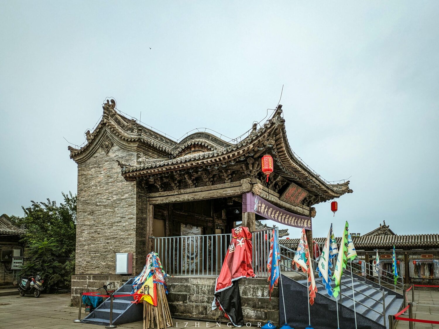 A scenic view of Linfen Fandian Guandi Temple