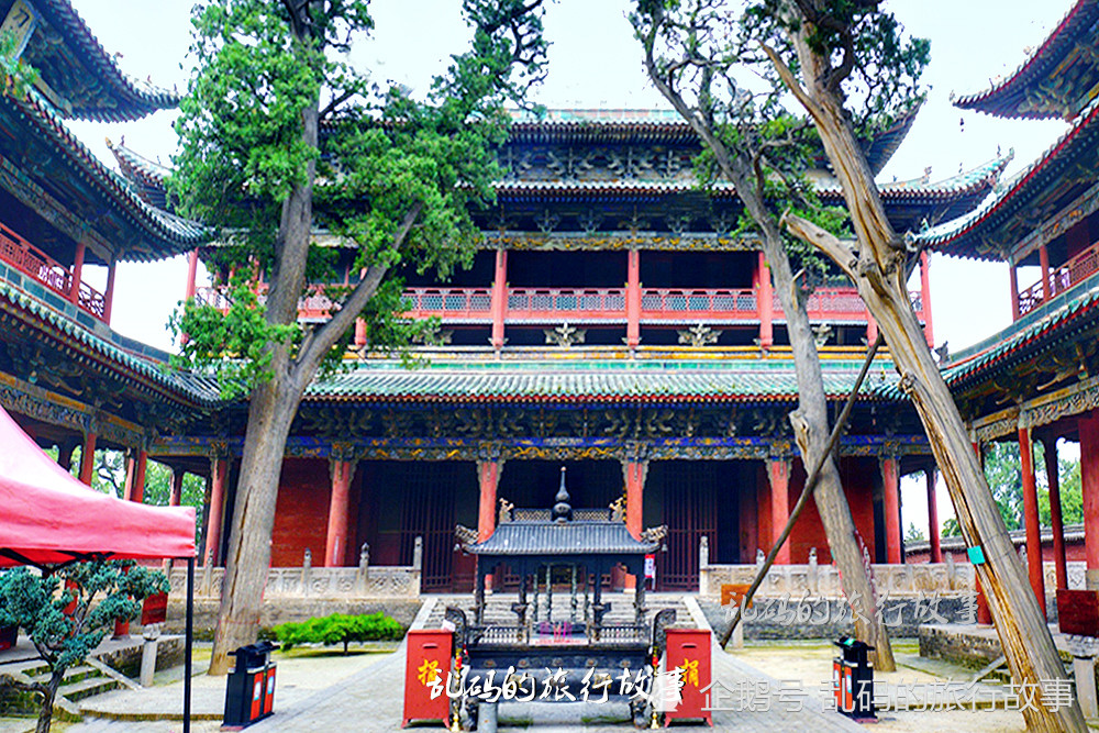 A scenic view of Linfen Fandian Guandi Temple
