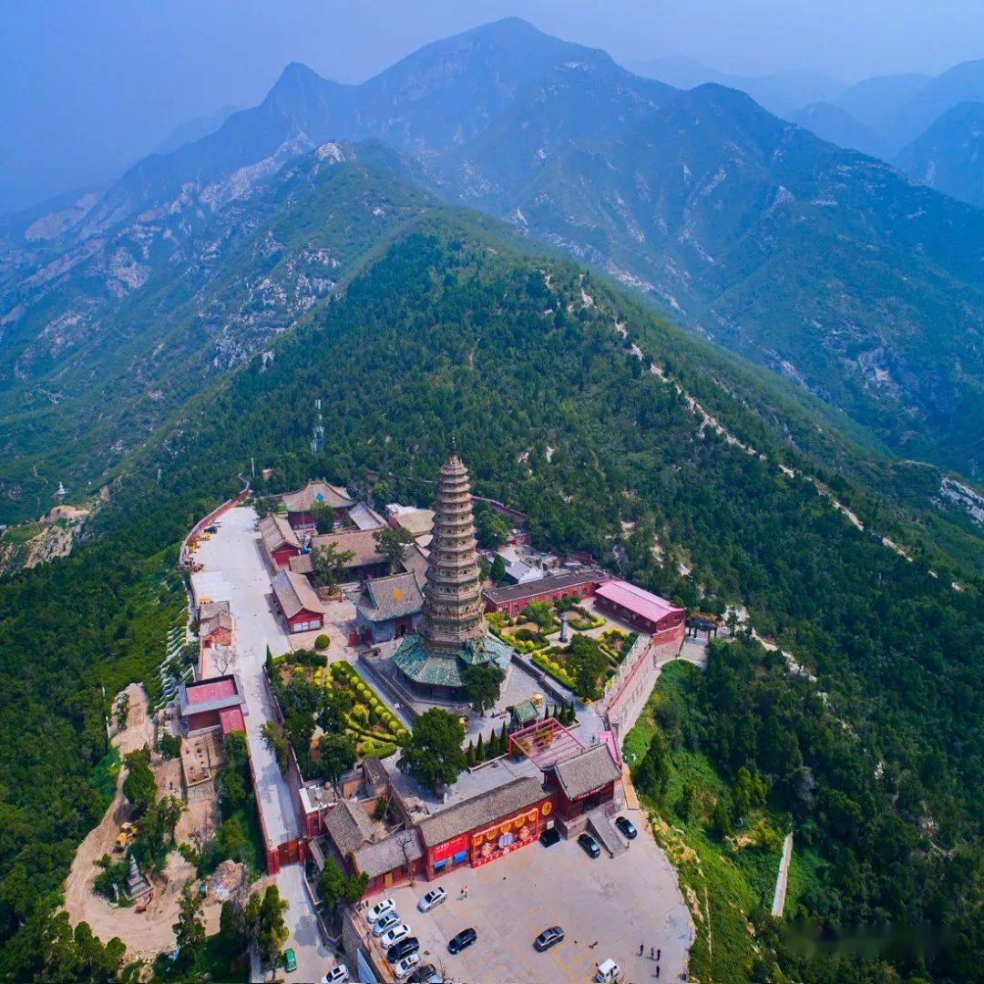 A scenic view of Linfen Guangsheng Temple