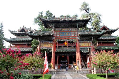 A scenic view of Linfen Hongdong Guandi Temple