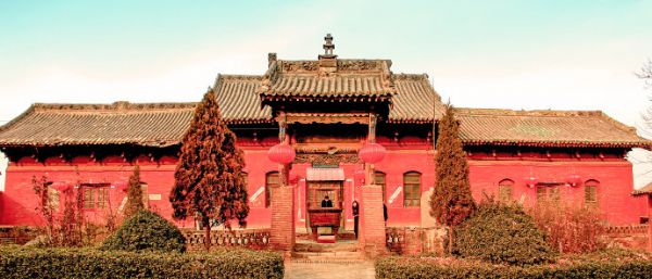 A scenic view of Linfen Hongdong Yuhuang Temple
