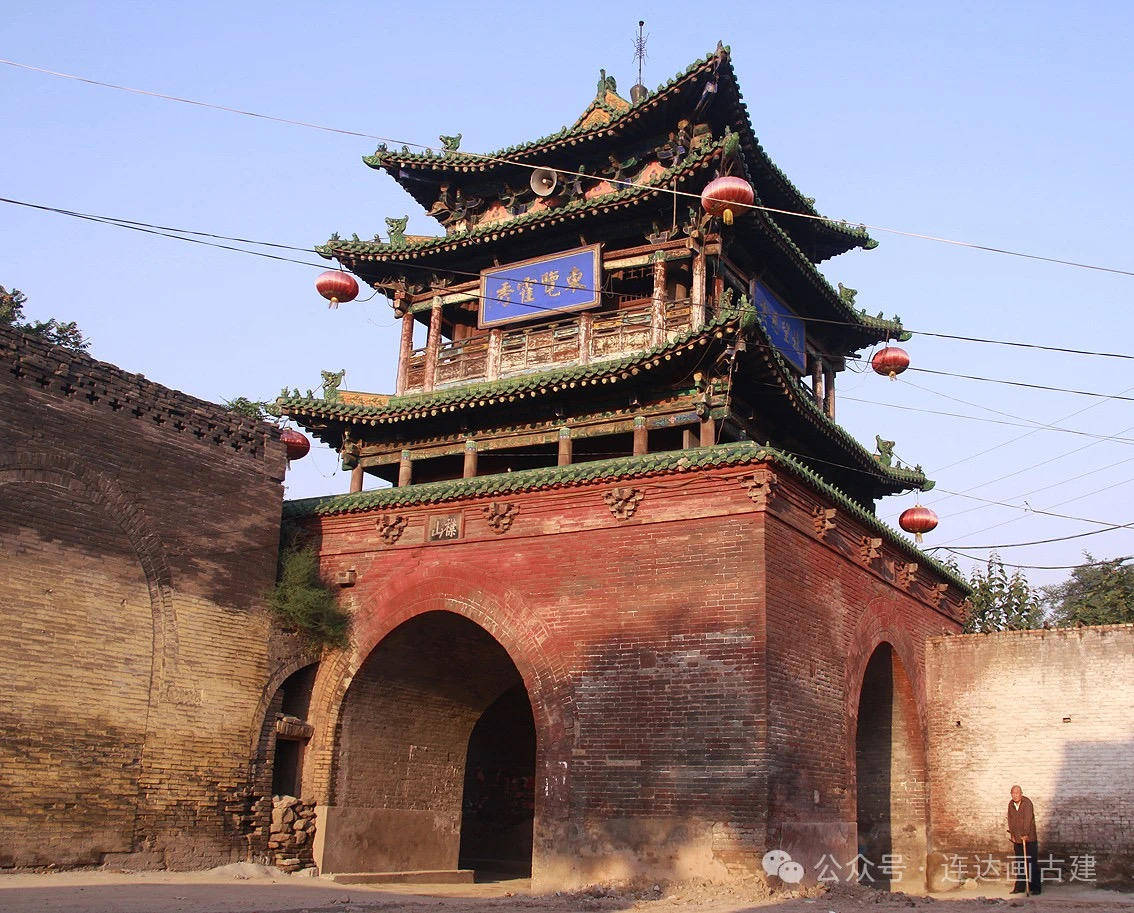 A scenic view of Linfen Huozhou Drum Tower