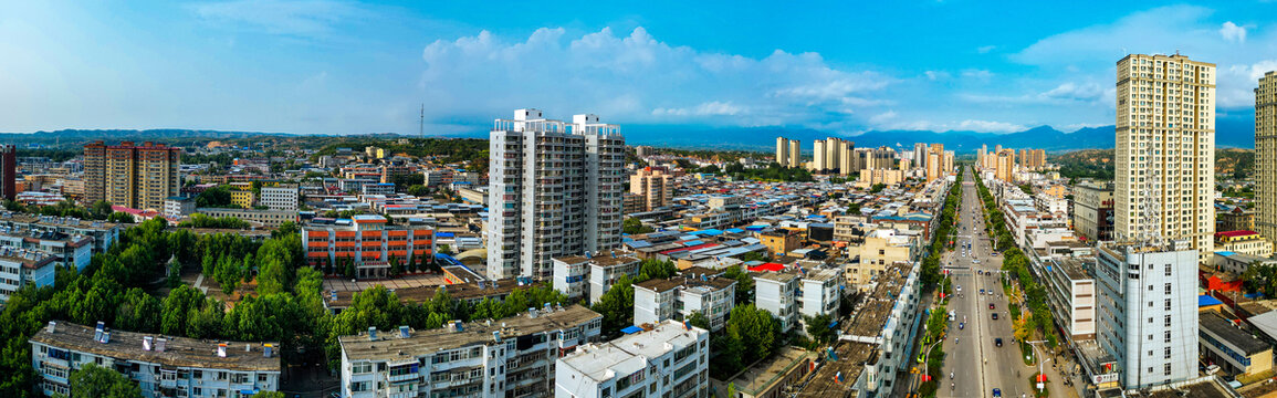 A scenic view of Linfen Huozhou Drum Tower