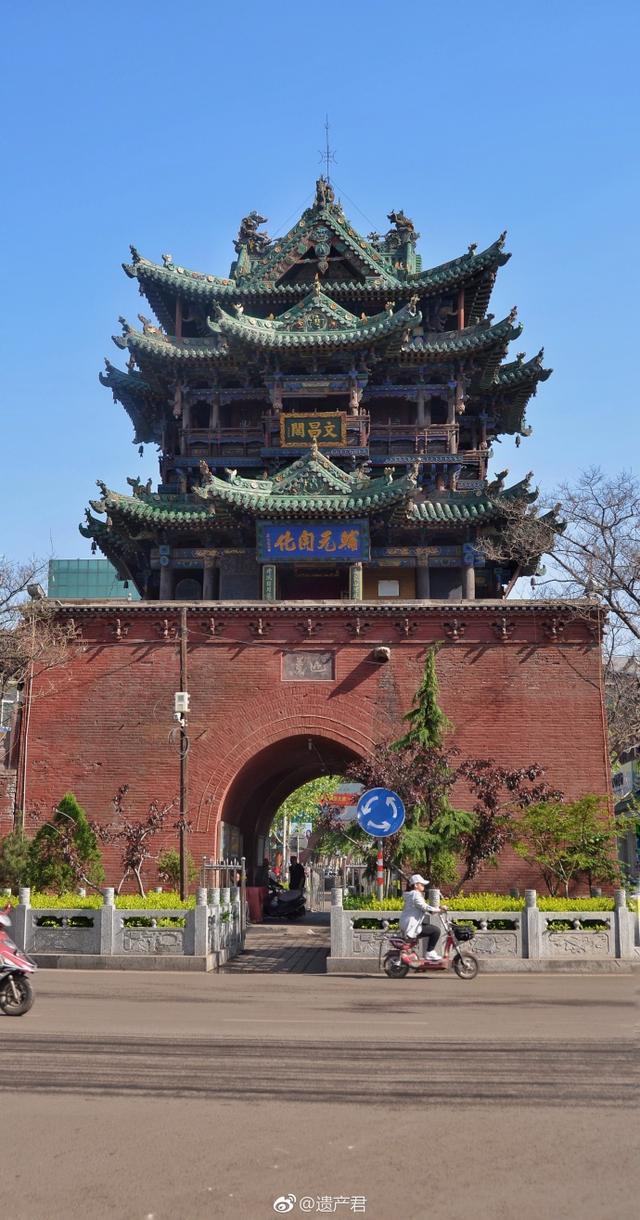 A scenic view of Linfen Huozhou Drum Tower