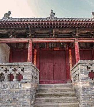 A scenic view of Linfen Huozhou Guanyin Temple