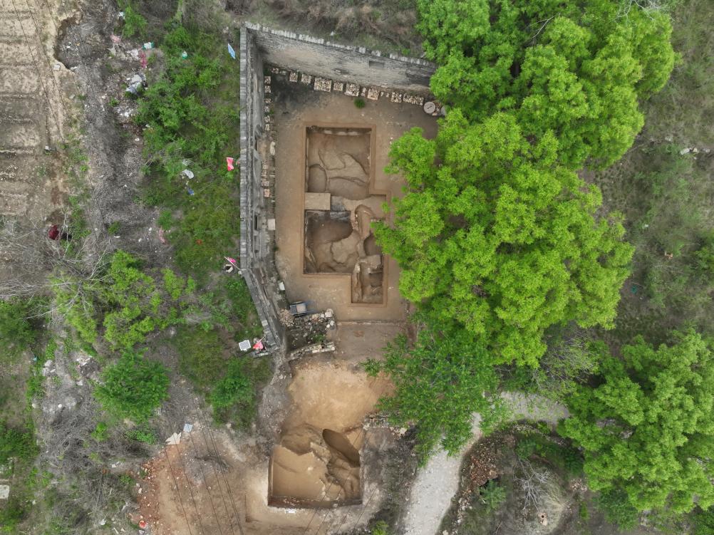 A scenic view of Linfen Huozhou Kiln Site