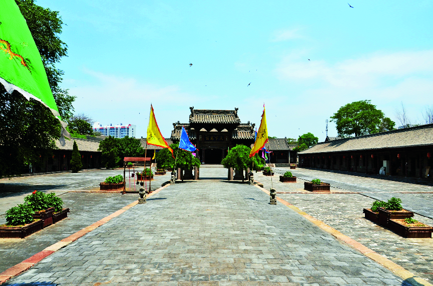 A scenic view of Linfen Huozhou Shushu Datang