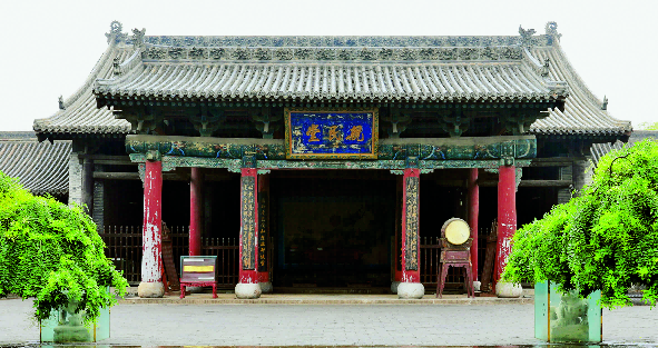 A scenic view of Linfen Huozhou Shushu Datang