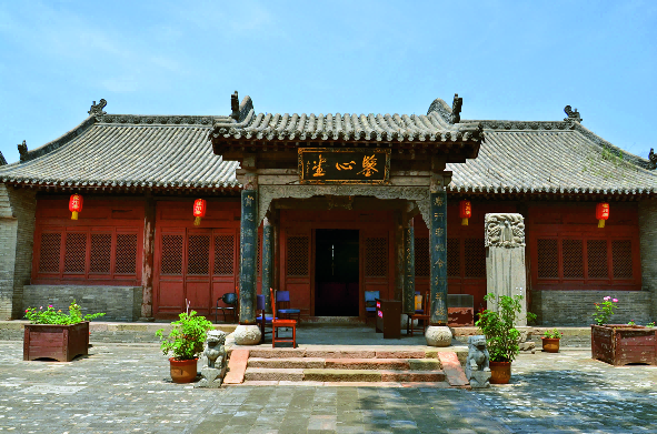 A scenic view of Linfen Huozhou Shushu Datang