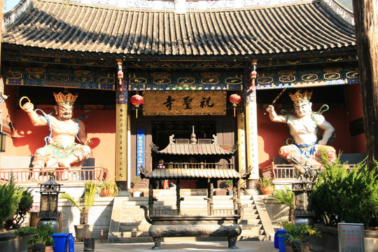 A scenic view of Linfen Huozhou Zhusheng Temple