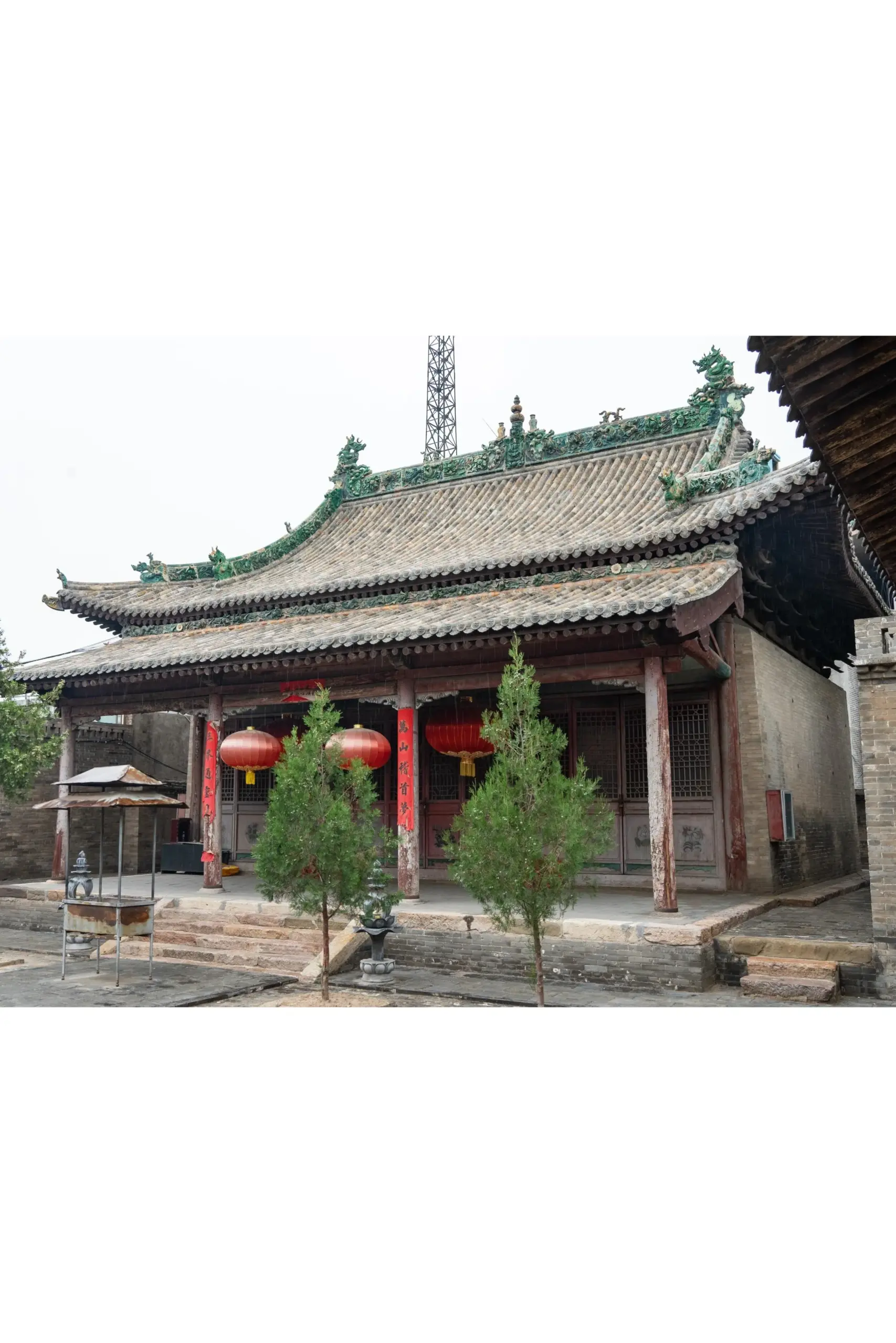 A scenic view of Linfen Huozhou Zhusheng Temple