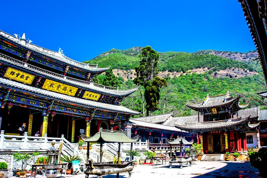 A scenic view of Linfen Huozhou Zhusheng Temple