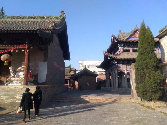 A scenic view of Linfen Huozhou Zhusheng Temple