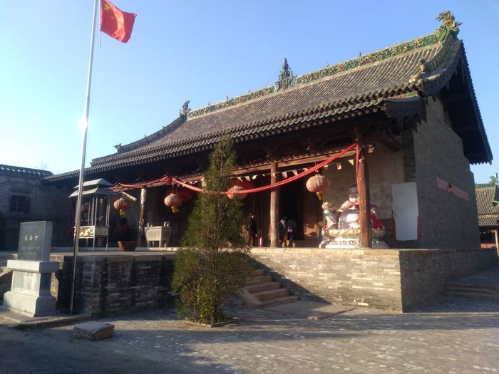 A scenic view of Linfen Huozhou Zhusheng Temple
