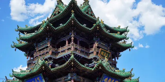 A scenic view of Linfen Huozhou Zhusheng Temple