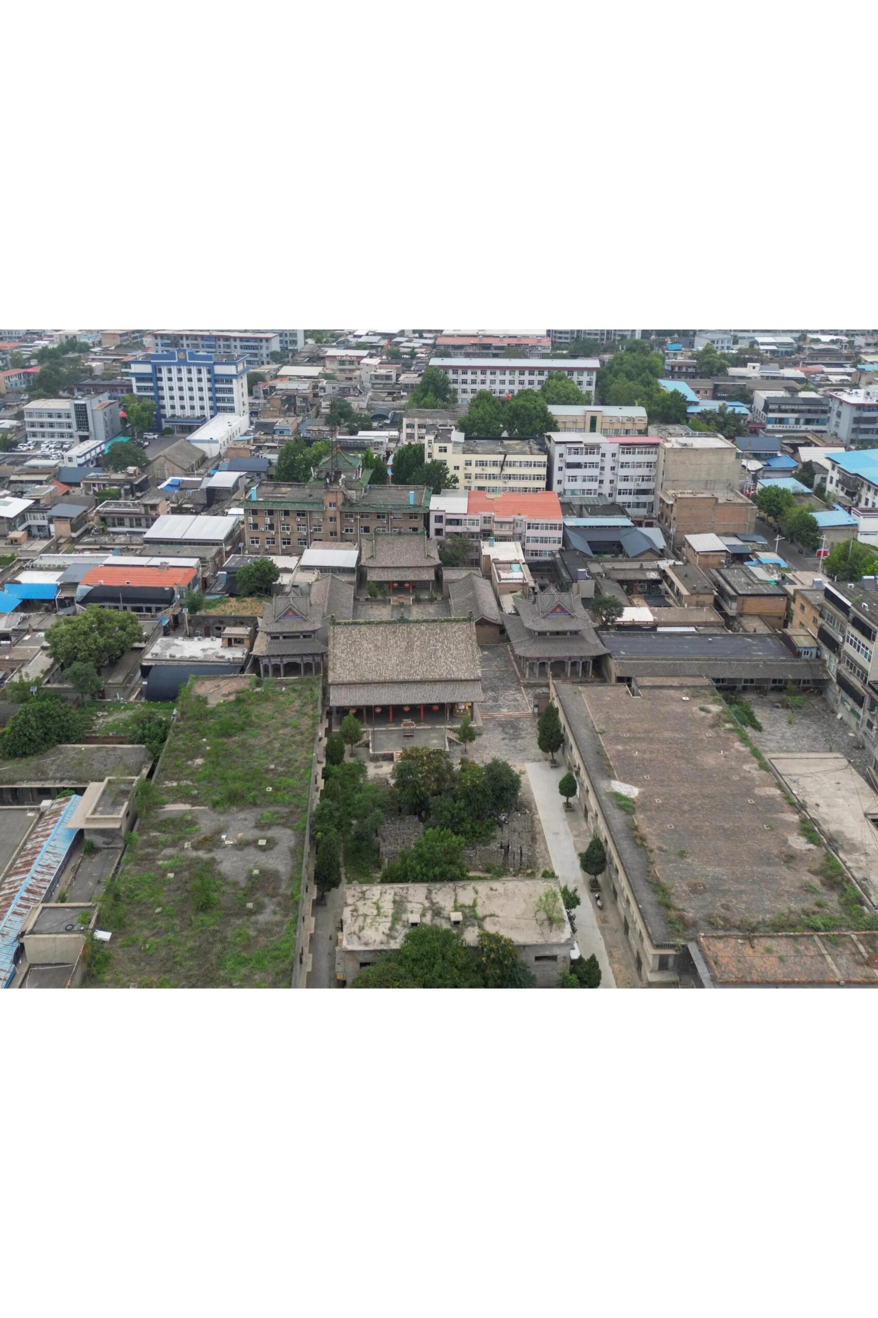 A scenic view of Linfen Huozhou Zhusheng Temple