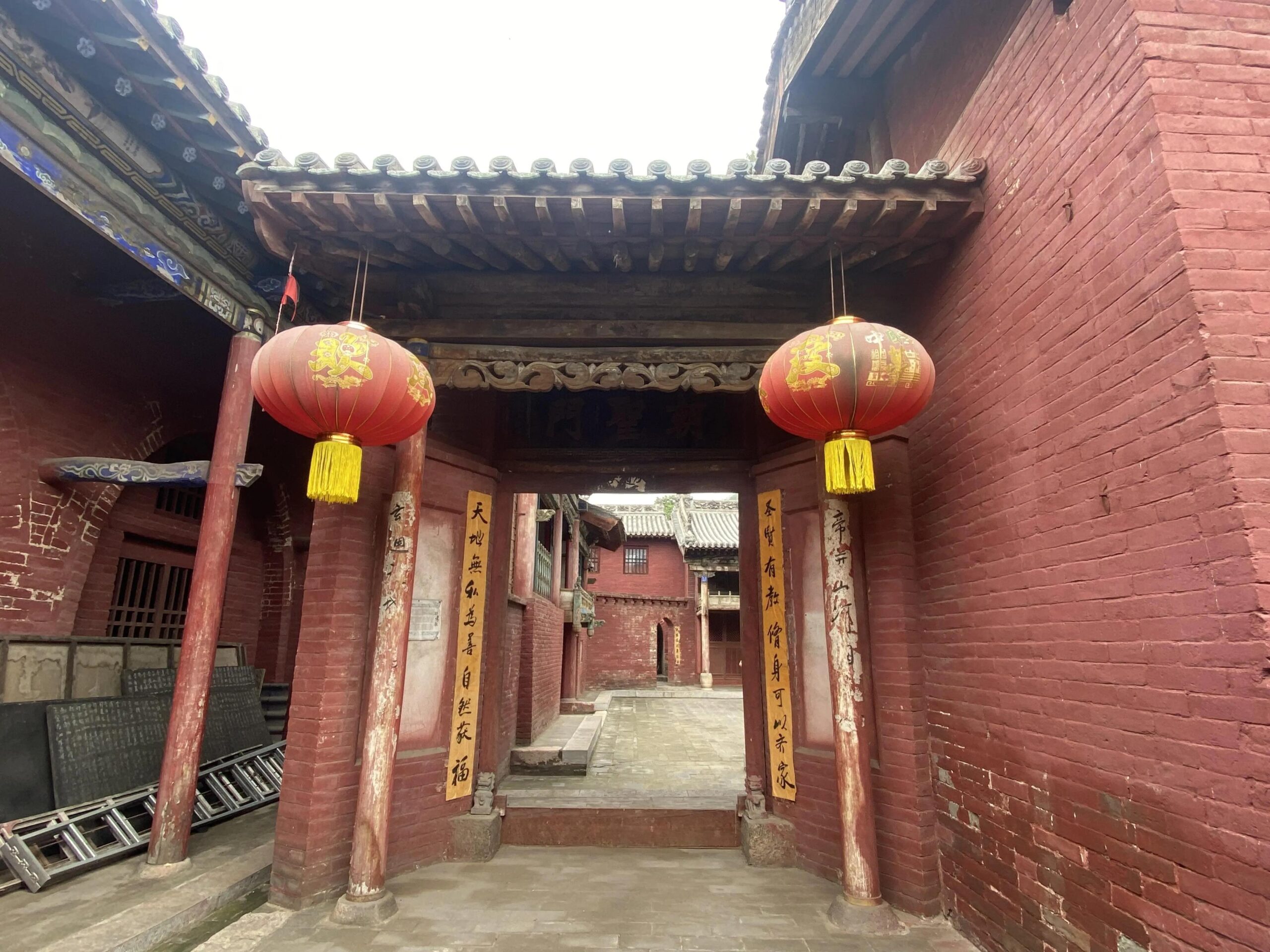 A scenic view of Linfen Jingshi Palace