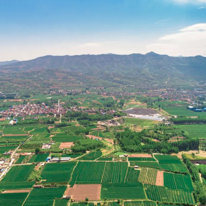 A scenic view of Linfen Nanliang Ancient City Site