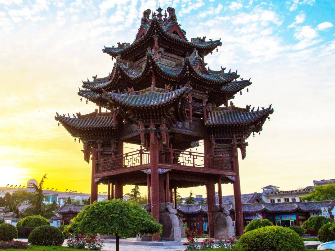 A scenic view of Linfen Nanlinjiao Longquan Temple