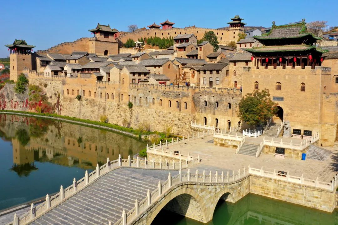 A scenic view of Linfen Nanlinjiao Longquan Temple