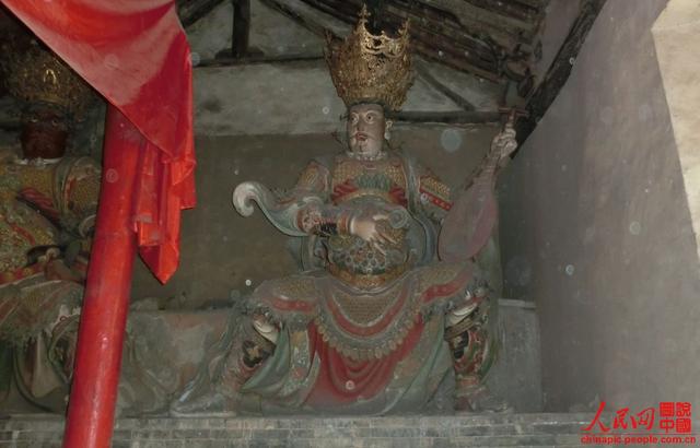 A scenic view of Linfen Pujing Temple