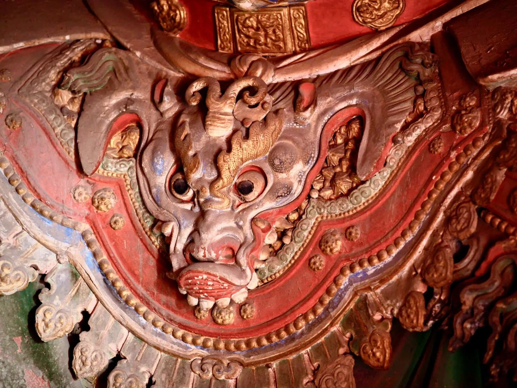 A scenic view of Linfen Pujing Temple