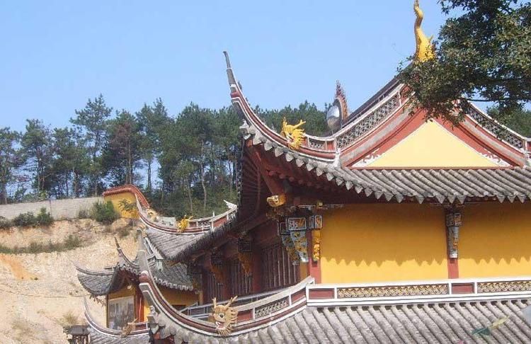 A scenic view of Linfen Pujing Temple