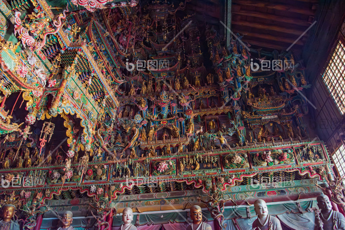 A scenic view of Linfen Qianfo An